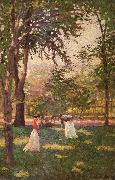 The Croquet Players